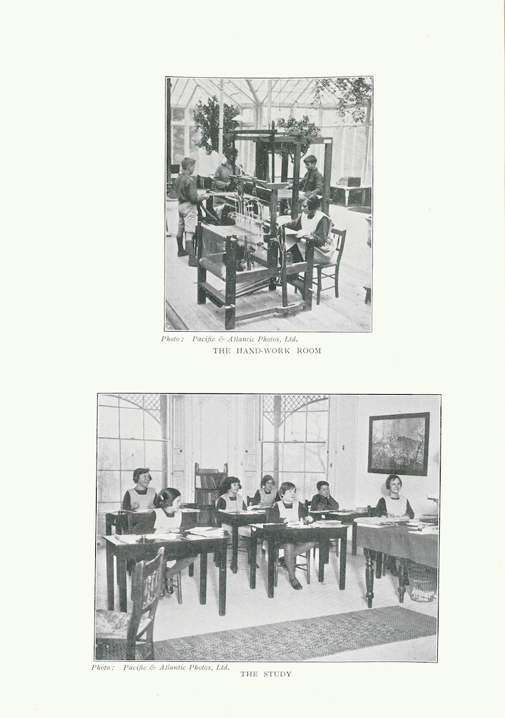 Caldecott Community 11th Annual Report, 1923-1924, facing page 11