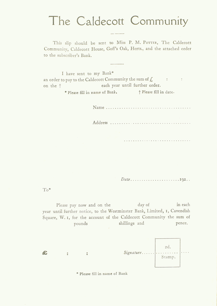 Caldecott Community 13th Annual Report, 1925-1926, page 36