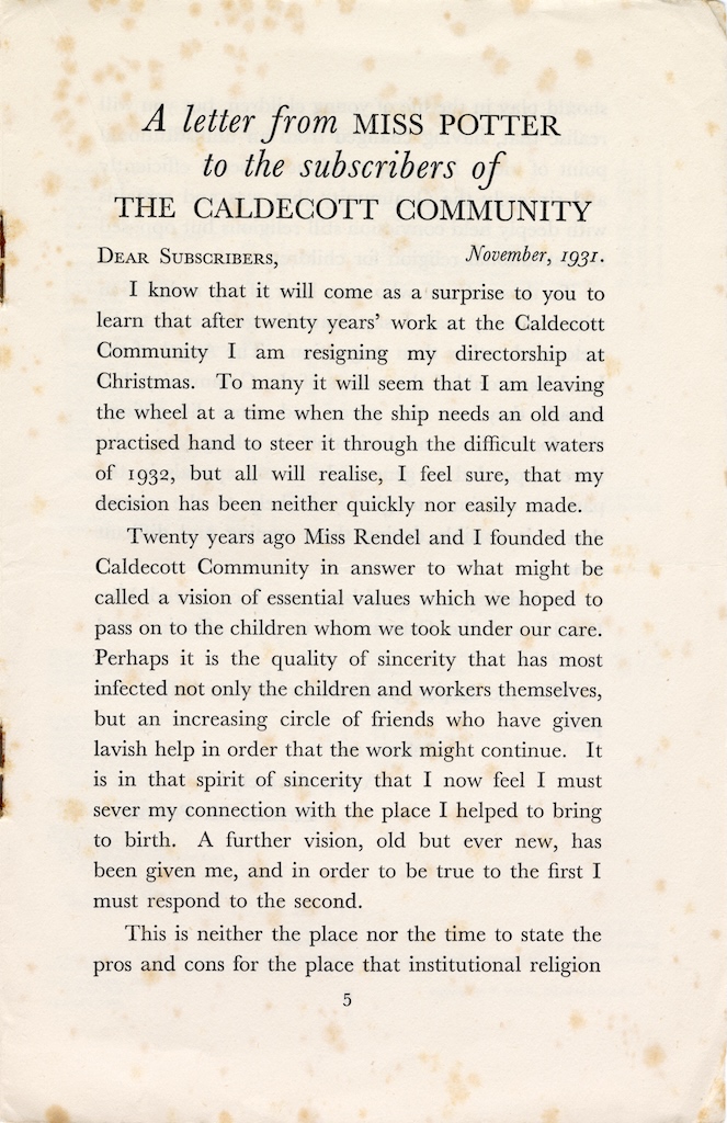 caldecott 16th annual report 1930 1931 5