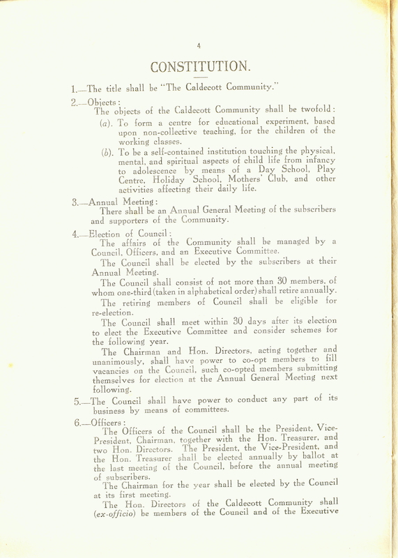 Caldecott Community 3rd annual report 1913-1914 p04