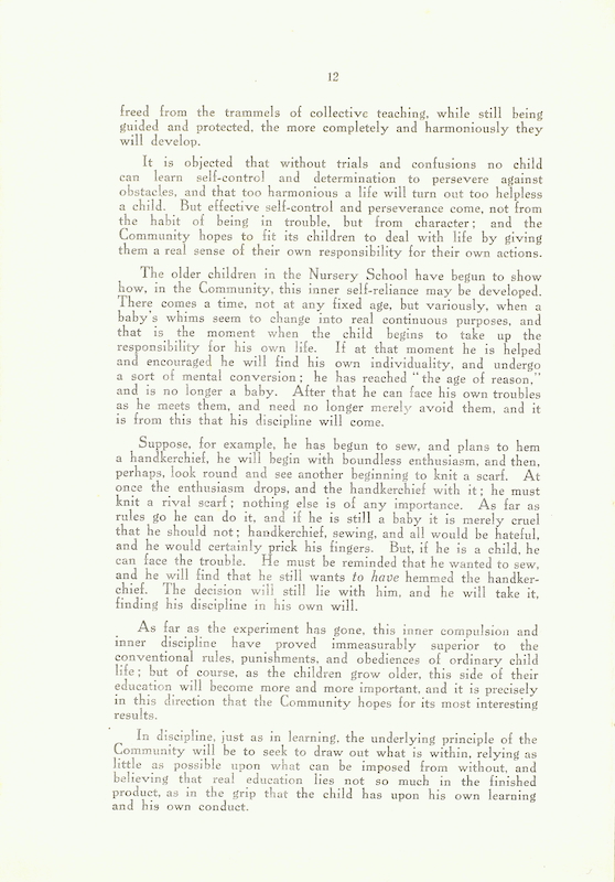 The Caldecott Community 3rd annual report 1913-1914 p12