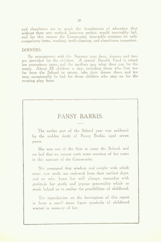 The Caldecott Community 3rd annual report 1913-1914 p19