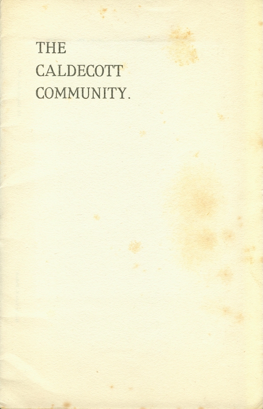 caldecott community 4th annual report 1914 1915 01