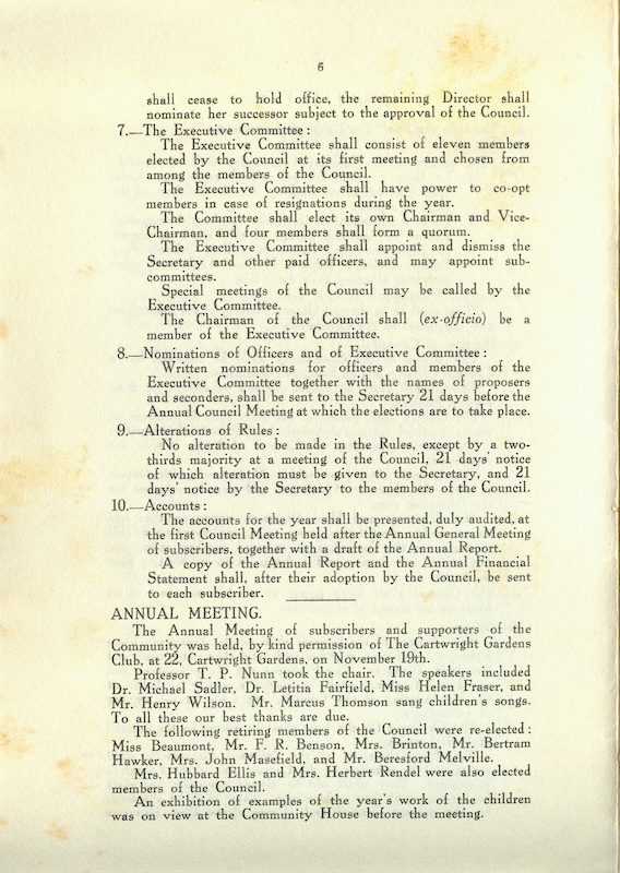 caldecott community 4th annual report 1914 1915 06