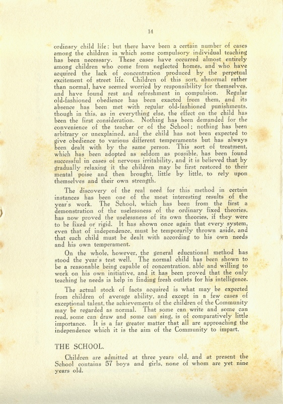 caldecott community 4th annual report 1914 1915 14