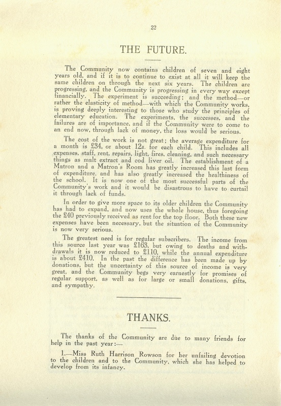 caldecott community 4th annual report 1914 1915 22