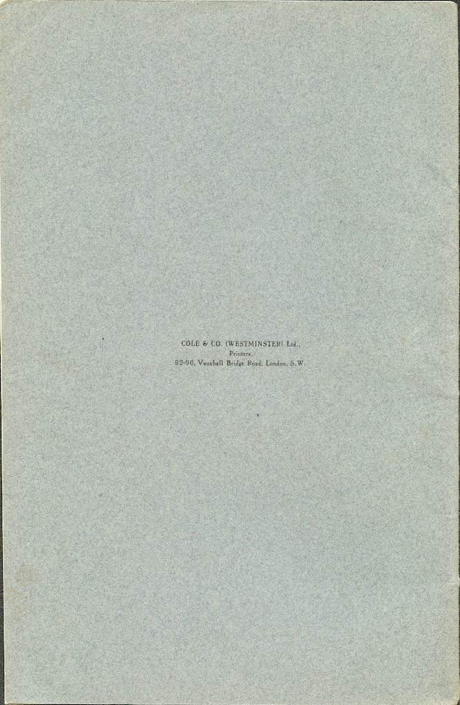 caldecott community 6th annual report 1916 1917 back cover