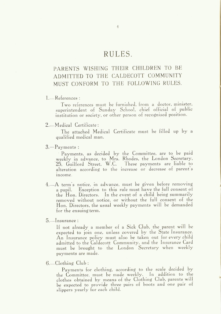 caldecott community 6th annual report 1916 1917 p04