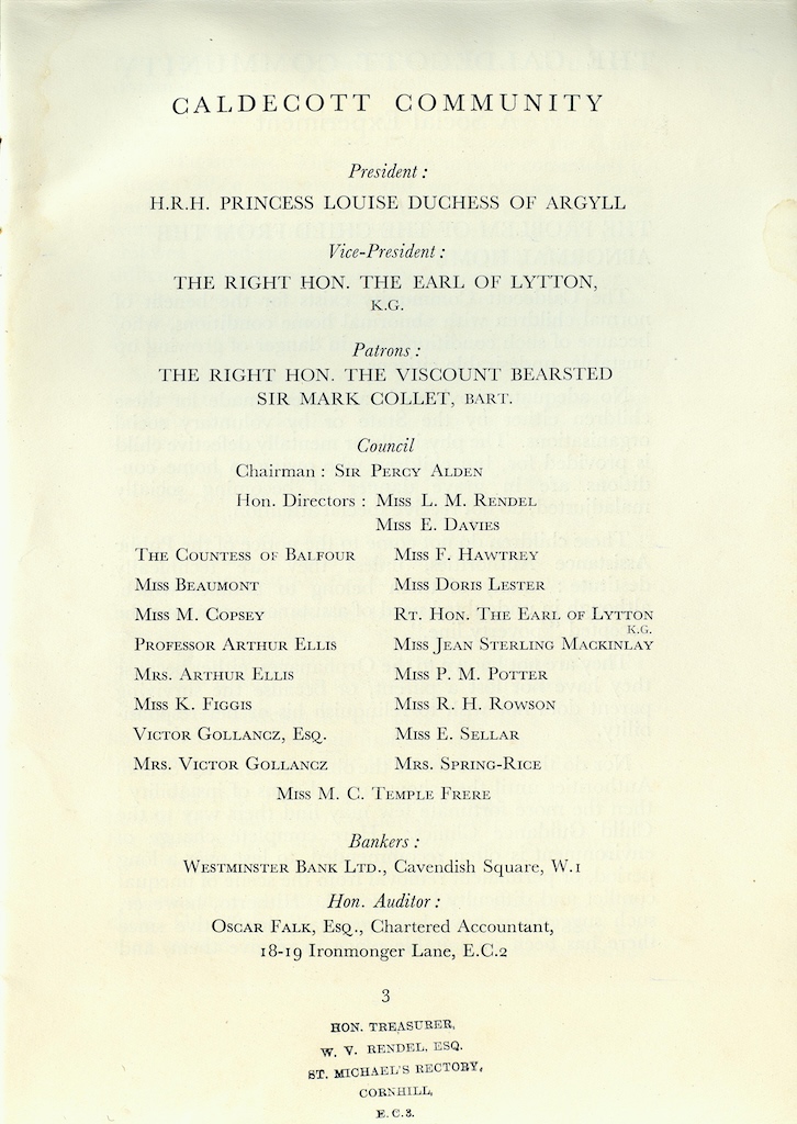 17th Annual Report, 1932-1933, page 3