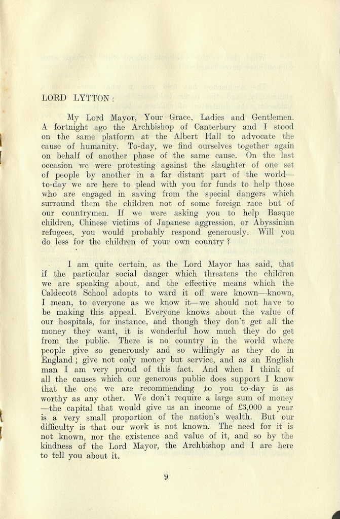 Mansion House Speeches (1937), page 9