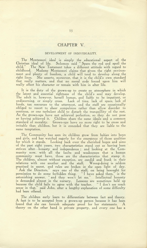 New Foundations, 1921, page 15