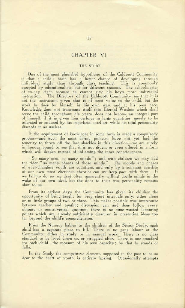 New Foundations, 1921, page 17