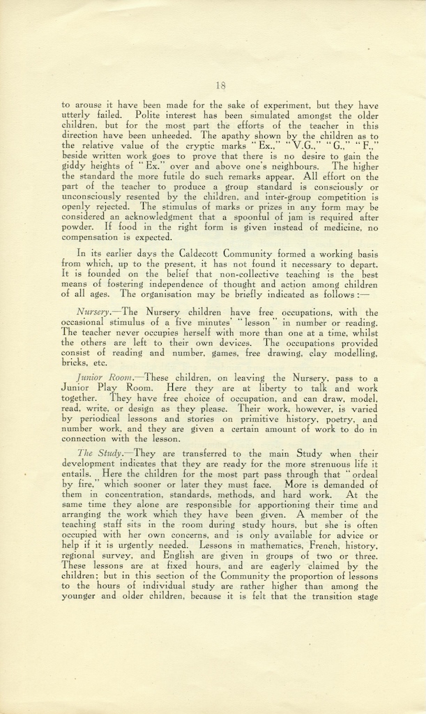 New Foundations, 1921, page 18