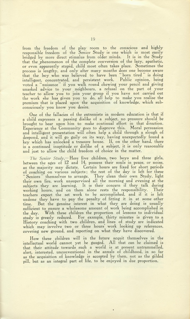 New Foundations, 1921, page 19