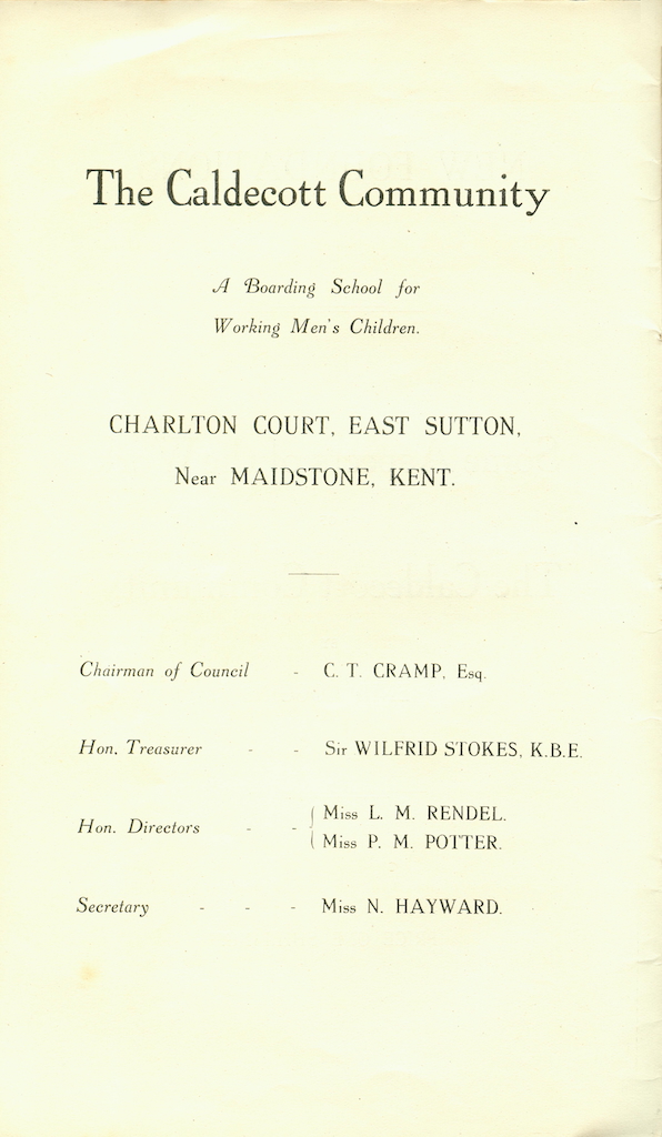 New Foundations, 1921, page 2