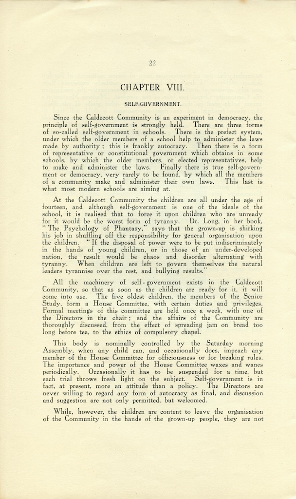 New Foundations, 1921, page 22