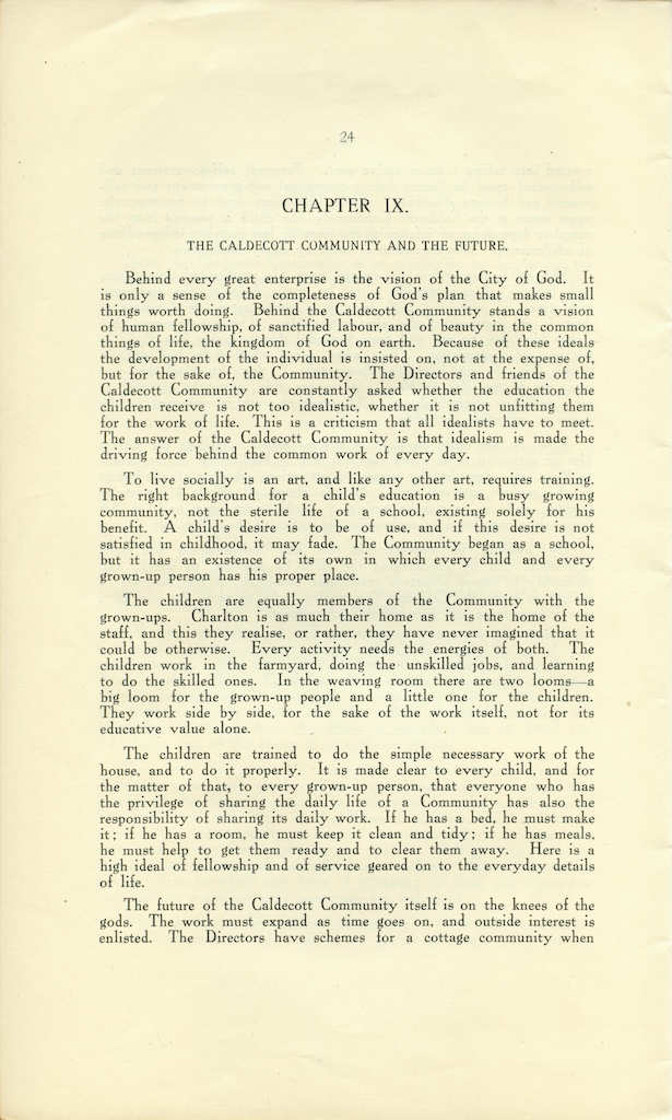 New Foundations, 1921, page 24