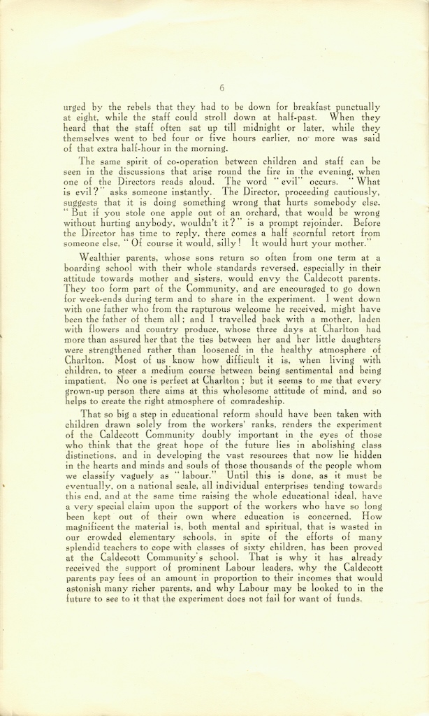 New Foundations, 1921, page 6