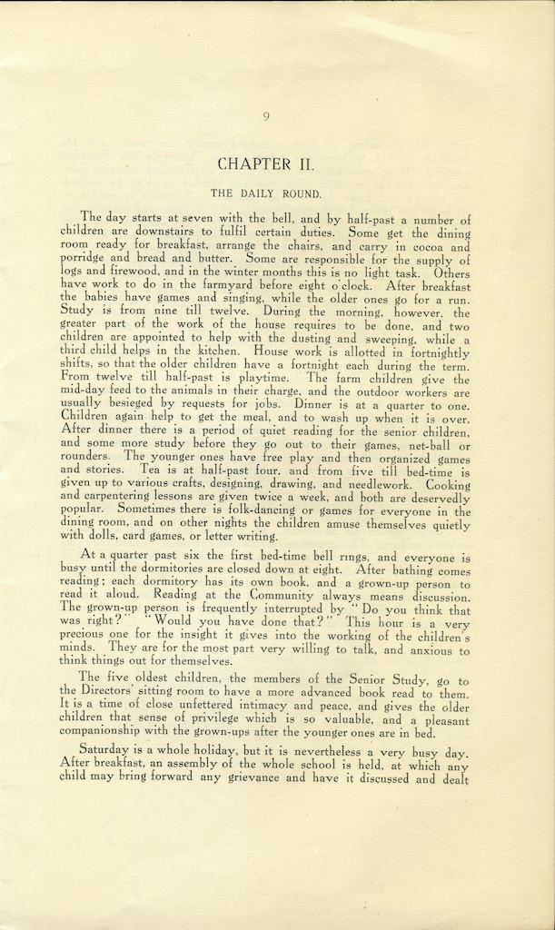 New Foundations, 1921, page 9