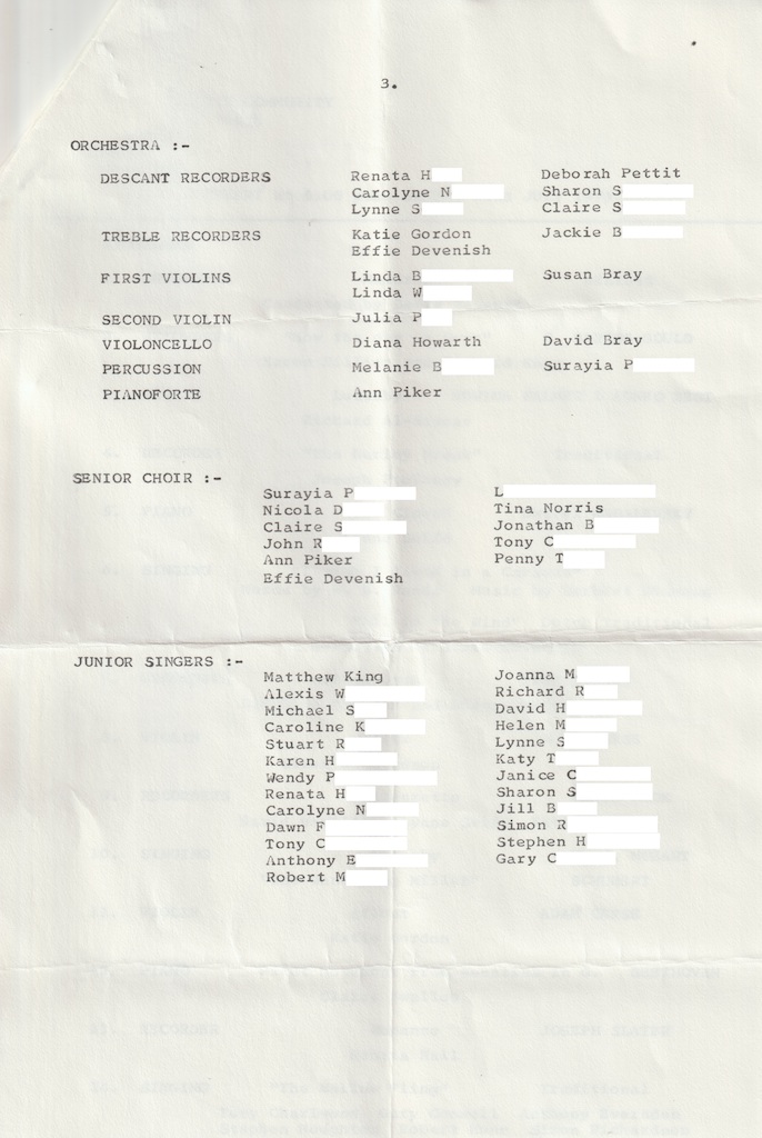 1973.07.22 musical evening programme page 3